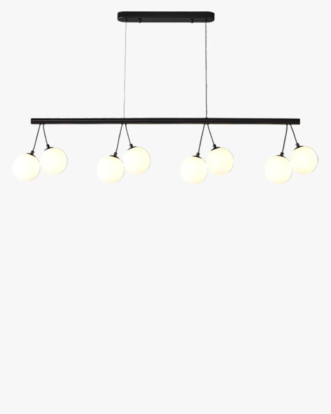 WOMO Cherry Glass Globe Chandelier-WM2318 - Image 10