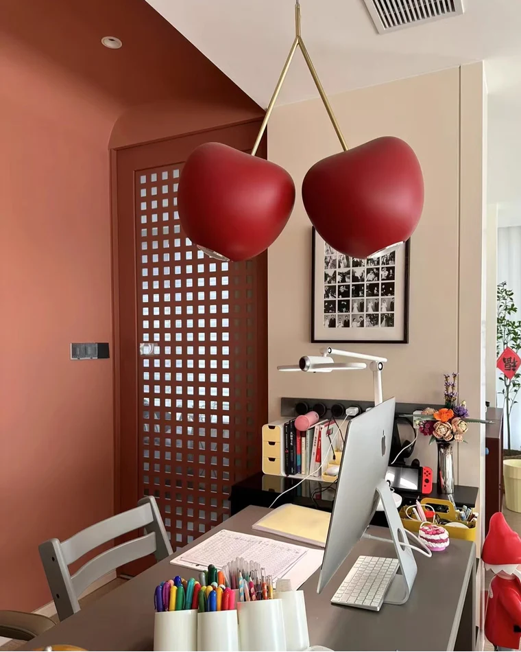 WOMO Cherry Metal Chandelier-WM2695 - Image 3
