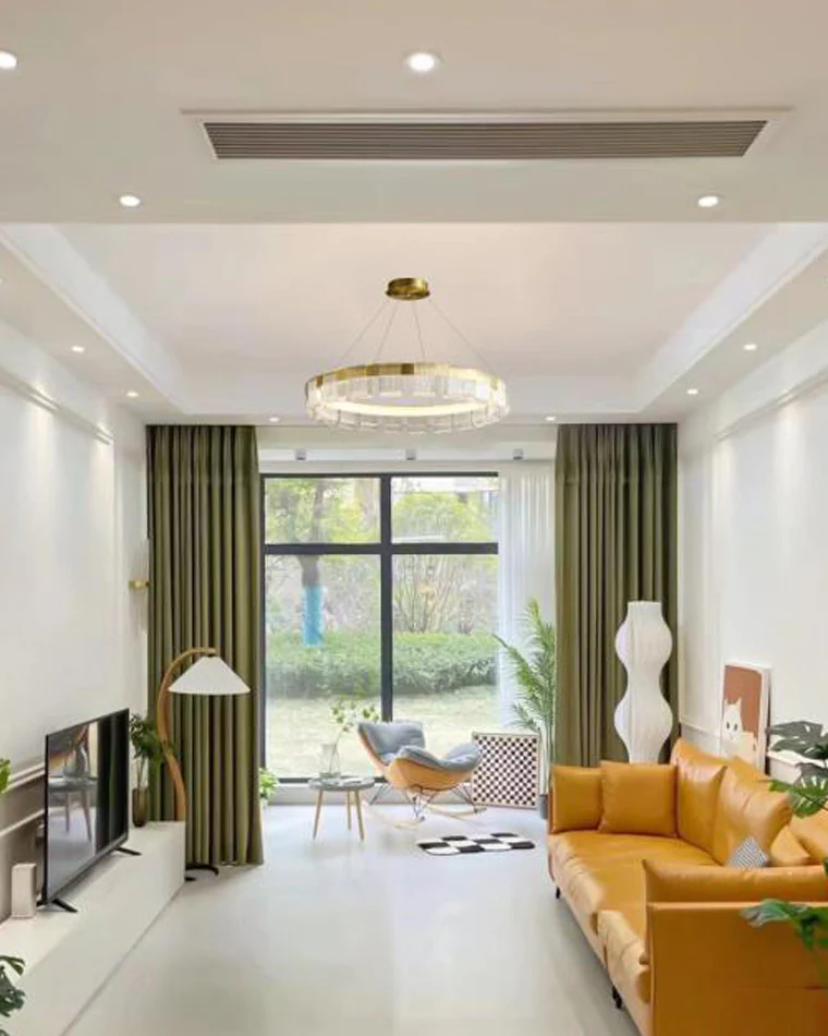 WOMO Gold Circular Led Chandelier-WM2166 - Image 17