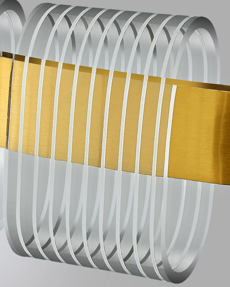 WOMO Gold Circular Led Chandelier-WM2166 - Image 35