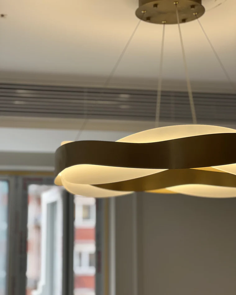 WOMO Wave Circular LED Chandelier-WM2195 - Image 13
