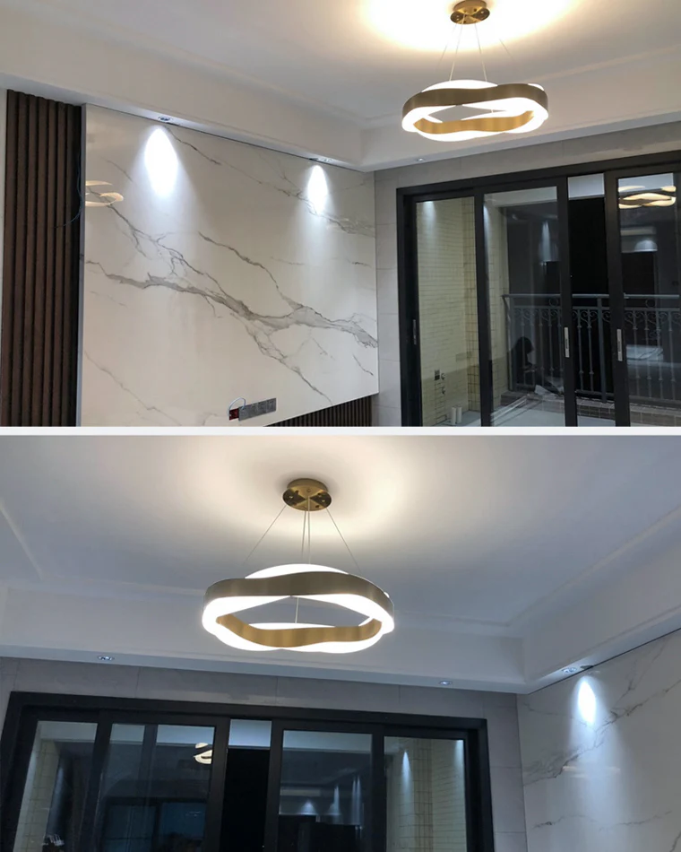 WOMO Wave Circular LED Chandelier-WM2195 - Image 15