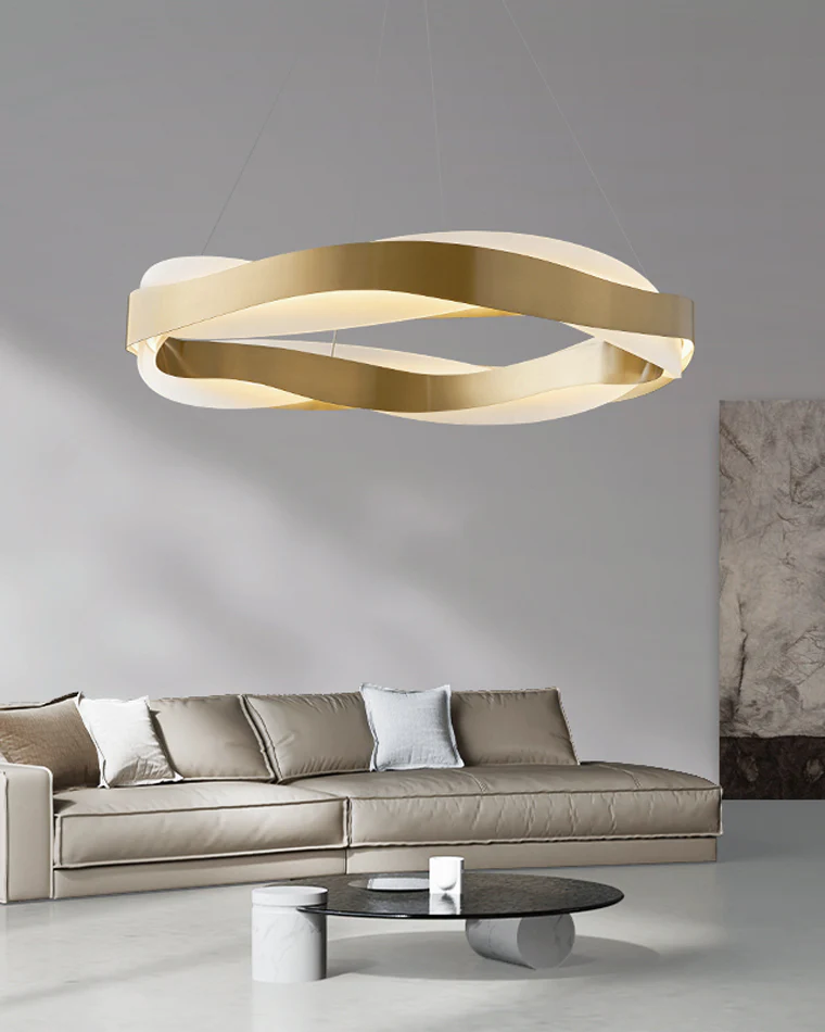 WOMO Wave Circular LED Chandelier-WM2195 - Image 3