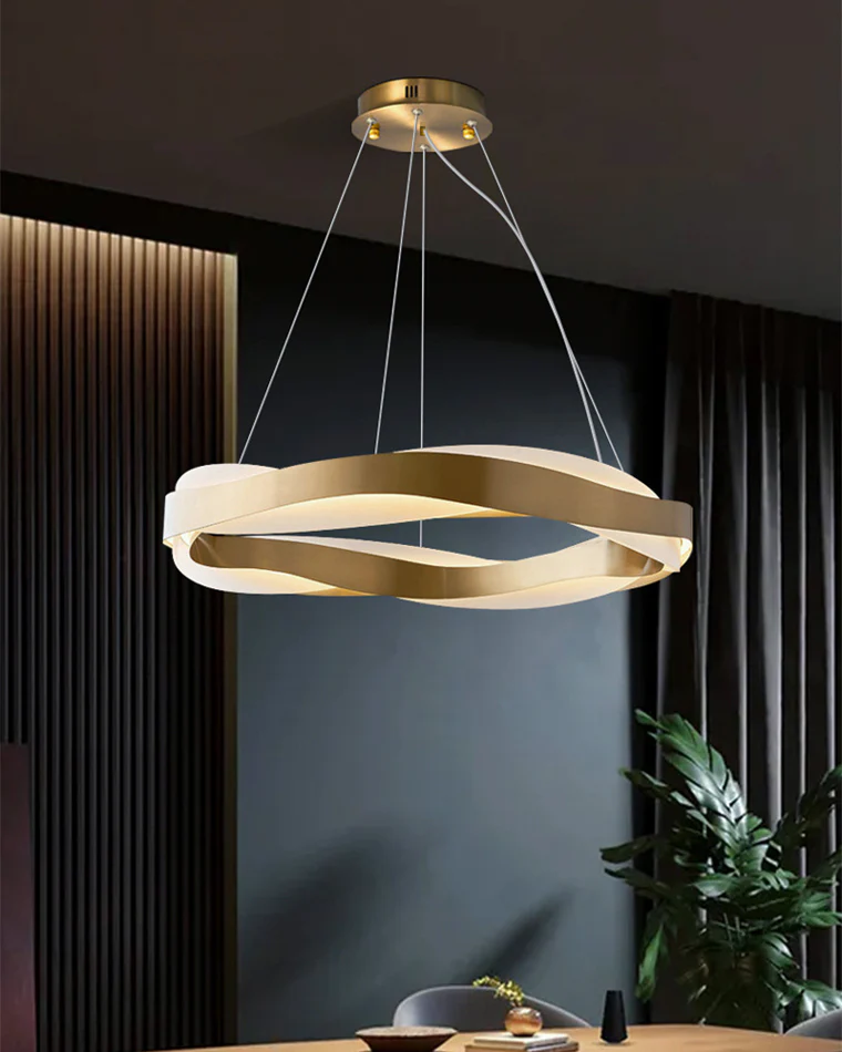 WOMO Wave Circular LED Chandelier-WM2195 - Image 5
