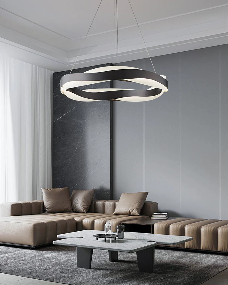 WOMO Wave Circular LED Chandelier-WM2195 - Image 6