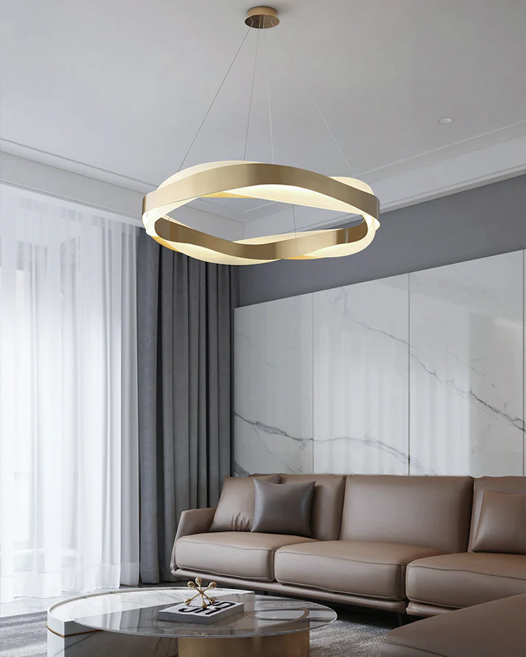 WOMO Wave Circular LED Chandelier-WM2195 - Image 7