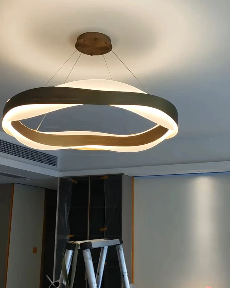 WOMO Wave Circular LED Chandelier-WM2195 - Image 8