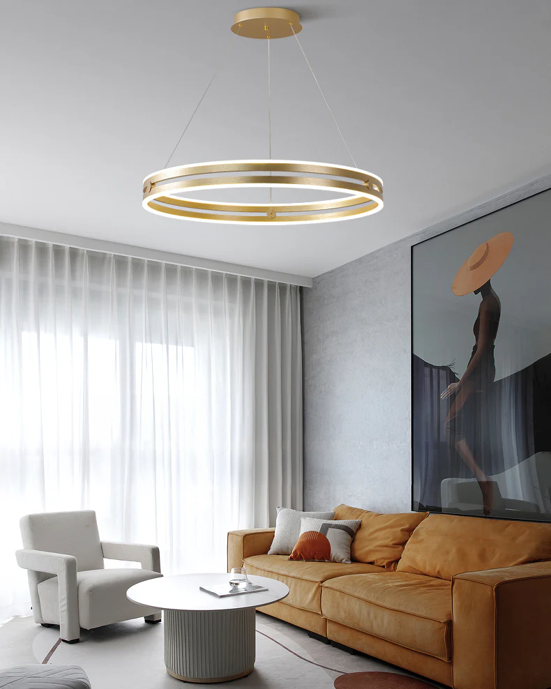 WOMO Circular Led Chandelier-WM2888 - Image 3