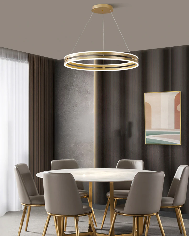 WOMO Circular Led Chandelier-WM2888 - Image 4