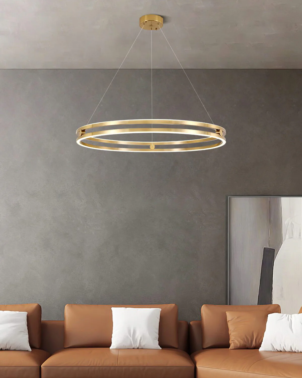 WOMO Circular Led Chandelier-WM2888 - Image 7