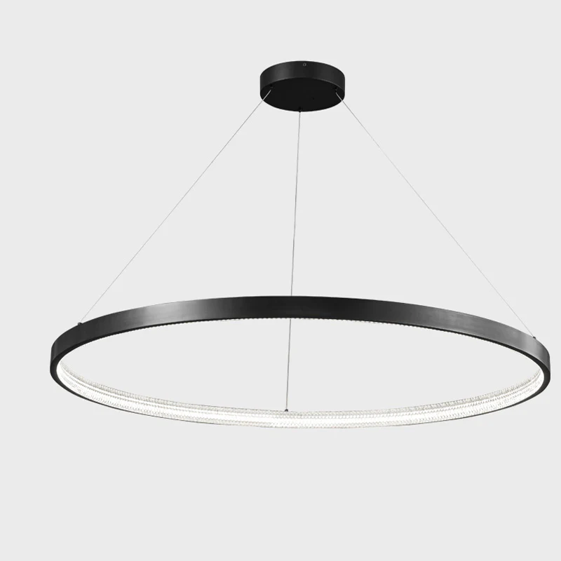 WOMO Circular Led Brass Chandelier-WM2357 - Image 24