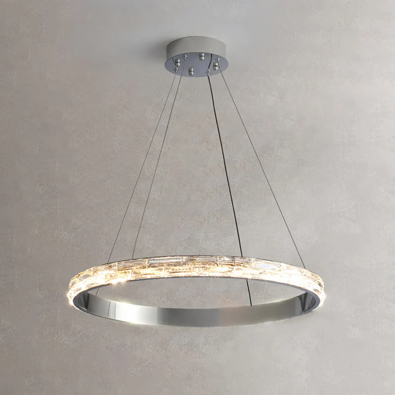 WOMO Circular Led Crystal Chandelier-WM2491a - Image 8