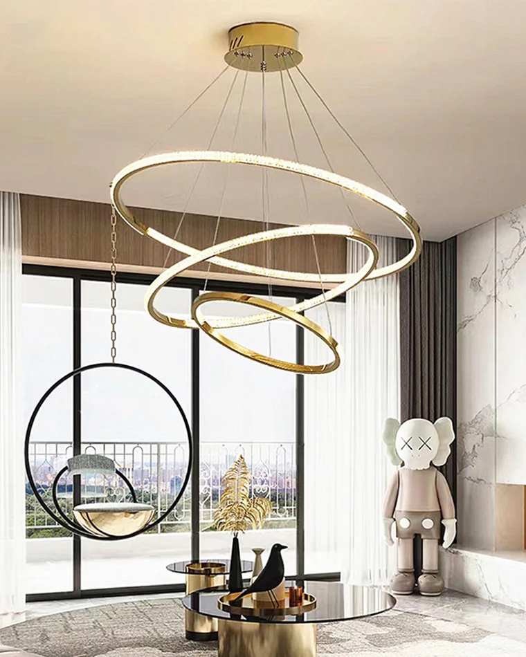 WOMO Circular Led Chandelier-WM2724 - Image 4