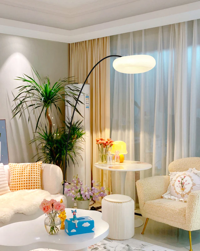 WOMO Cloud Arc Floor Lamp-WM7084 - Image 16