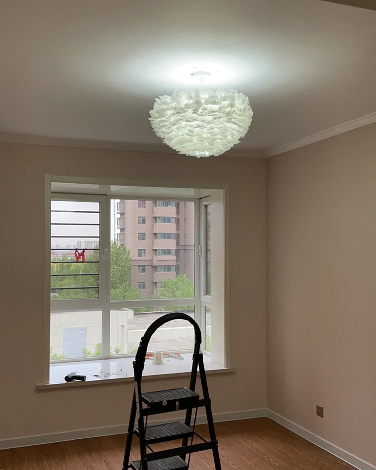 WOMO Feather Cloud Pendant Light-WM2217 - Image 17