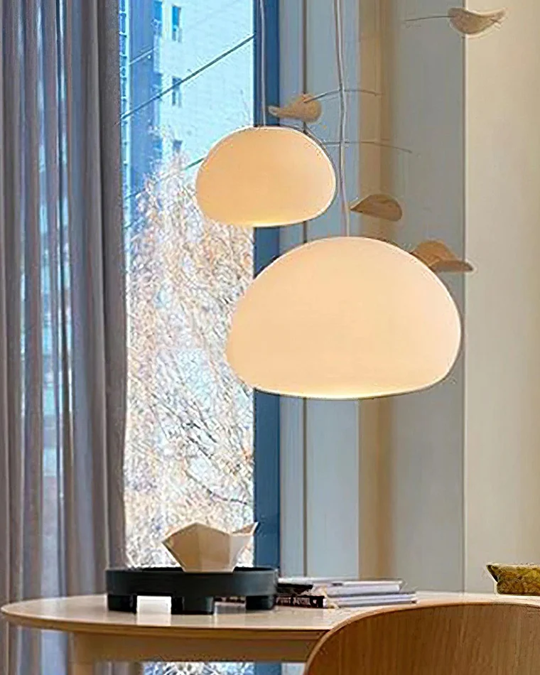 WOMO Cloud Glass Pendant Light-WM2503 - Image 3
