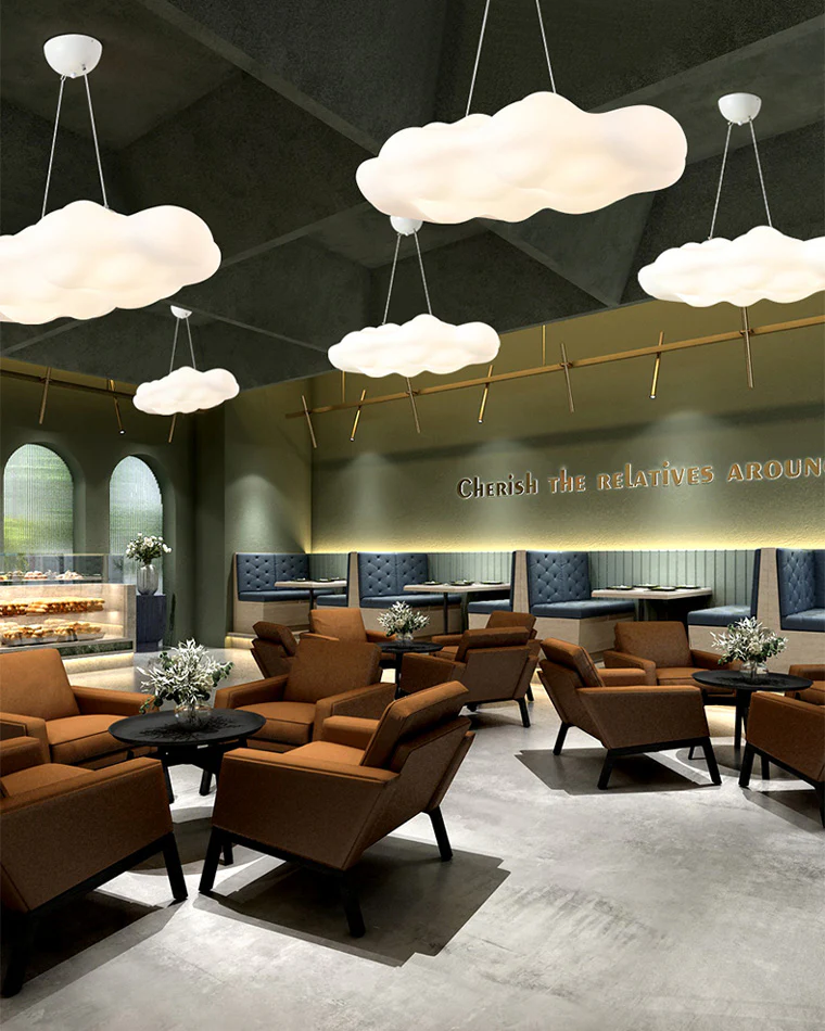 WOMO Cloud Pendant Light-WM2321 - Image 7