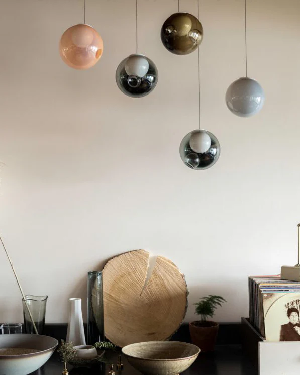 WOMO Cluster Globe Glass Pendant Light-WM3002 - Image 11
