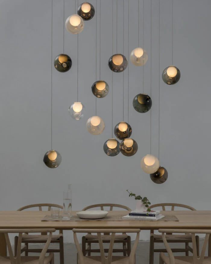 WOMO Cluster Globe Glass Pendant Light-WM3002 - Image 9