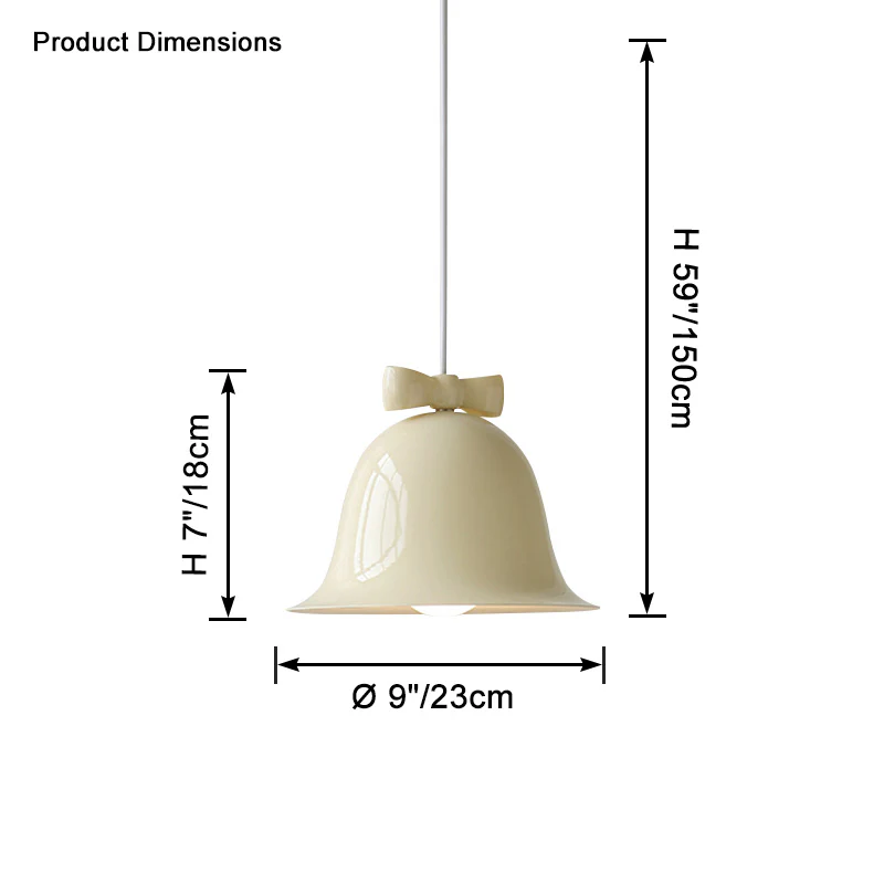 WOMO Colorful Bell Pendant Light-WM2661 - Image 10