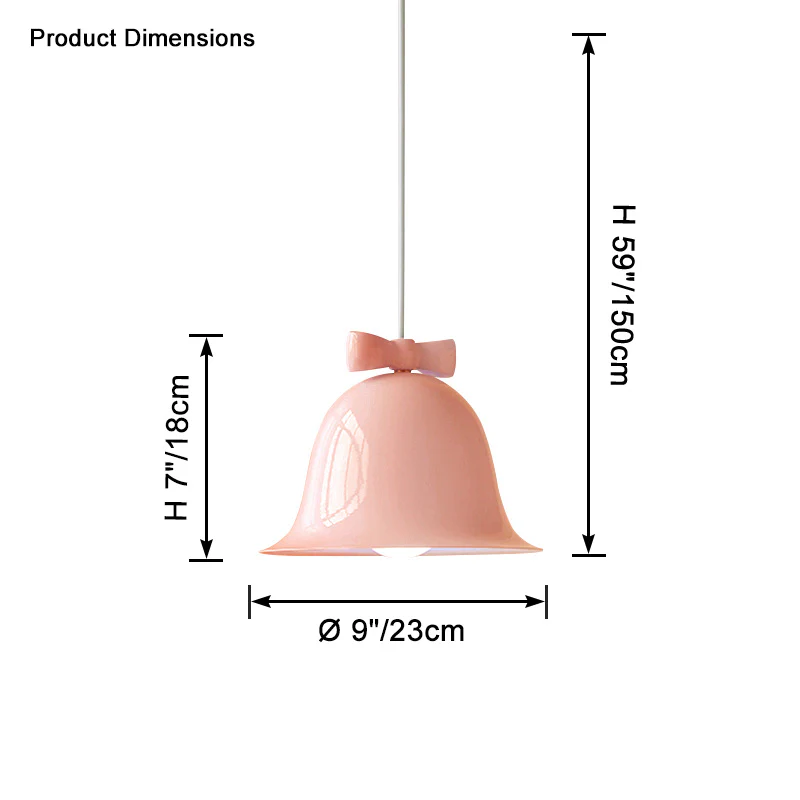 WOMO Colorful Bell Pendant Light-WM2661 - Image 14