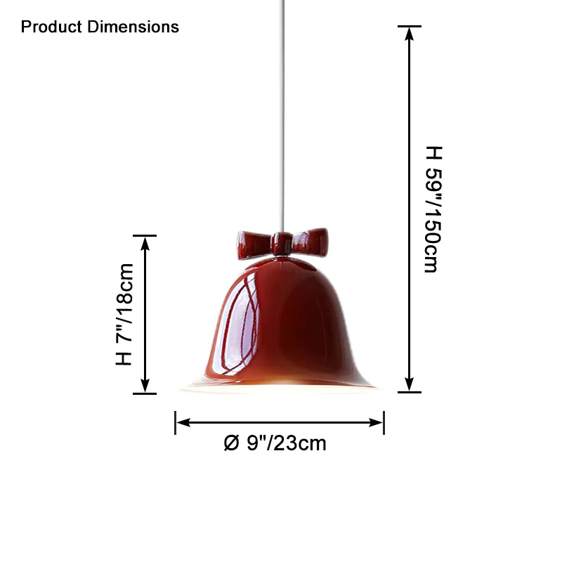 WOMO Colorful Bell Pendant Light-WM2661 - Image 16
