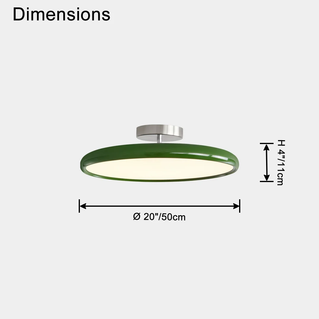 WOMO Colorful Disc Ceiling Light-WM1117 - Image 20