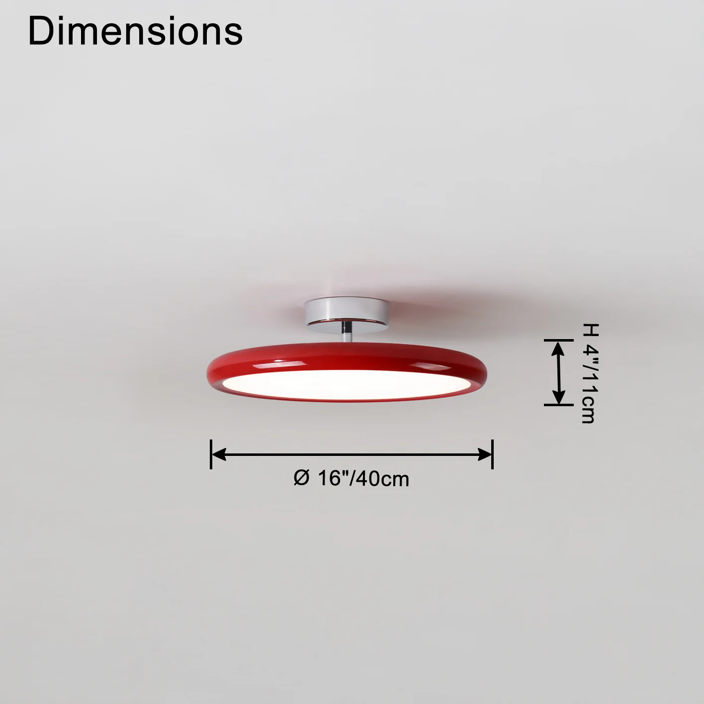 WOMO Colorful Disc Ceiling Light-WM1117 - Image 22