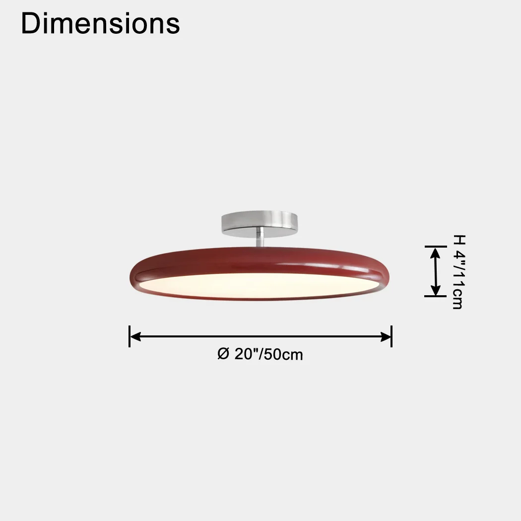 WOMO Colorful Disc Ceiling Light-WM1117 - Image 24