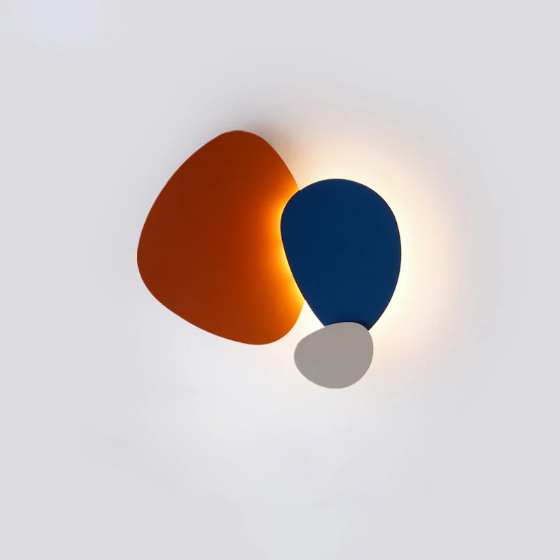 WOMO Colorful Sculptural Art Wall Sconce-WM6079 - Image 42