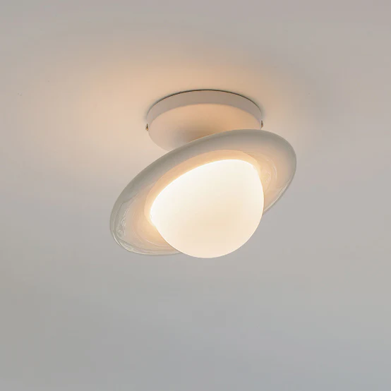 WOMO Colorful Globe Semi Flush Mount Ceiling Light-WM1205 - Image 11
