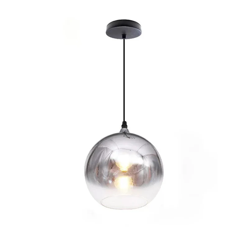 WOMO Coloured Glass Globe Pendant Light-WM2500 - Image 26