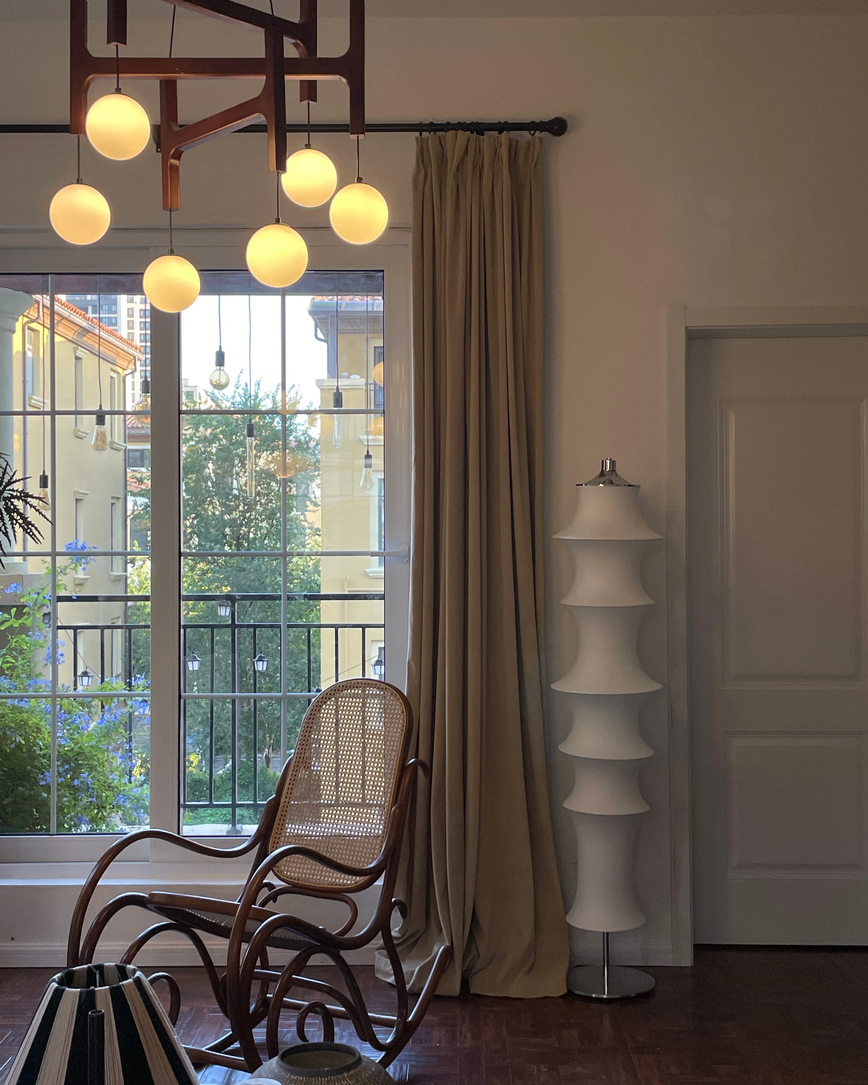 WOMO Column Silk Floor Lamp-WM7125 - Image 16