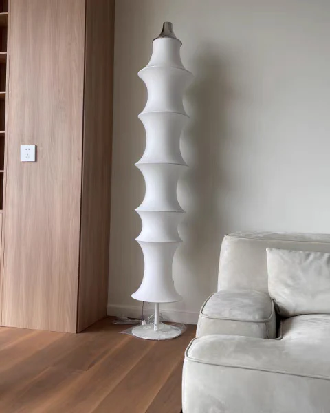 WOMO Column Silk Floor Lamp-WM7125 - Image 17