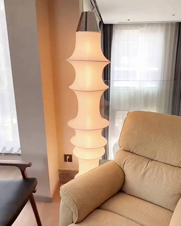 WOMO Column Silk Floor Lamp-WM7125 - Image 25