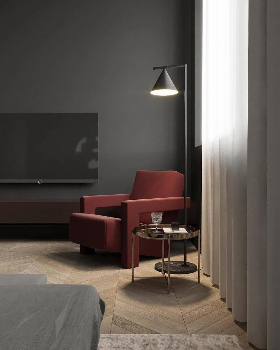 WOMO Cone Adjustable Floor Lamp-WM7132 - Image 11