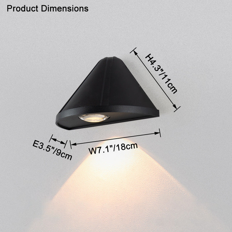 WOMO Cone Outdoor Wall Light-WM9141 - Image 23