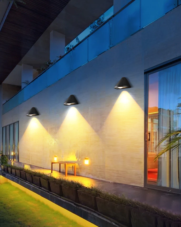WOMO Cone Outdoor Wall Light-WM9141 - Image 3