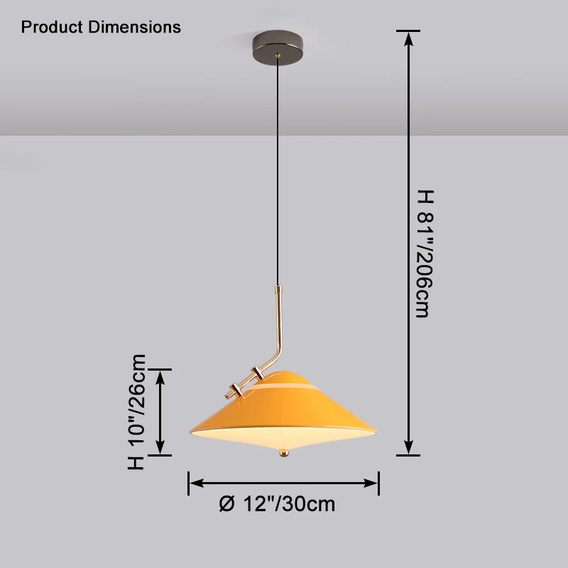 WOMO Cone Pendant Light-WM2920 - Image 13