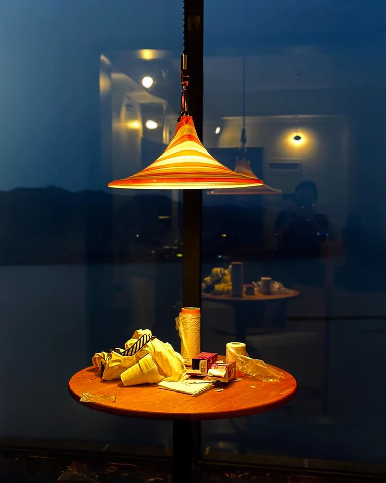 WOMO Cone Rise Fall Pendant Light-WM2866 - Image 5