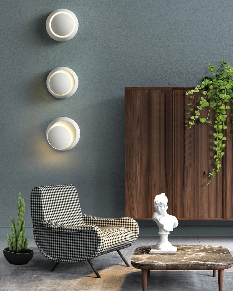 WOMO Cool Adjustable Round Wall Sconce-WM6140 - Image 11