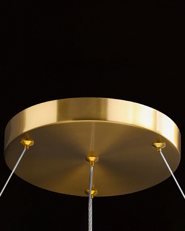 WOMO Smoked Crystal Linear Chandelier-WM2188 - Image 32