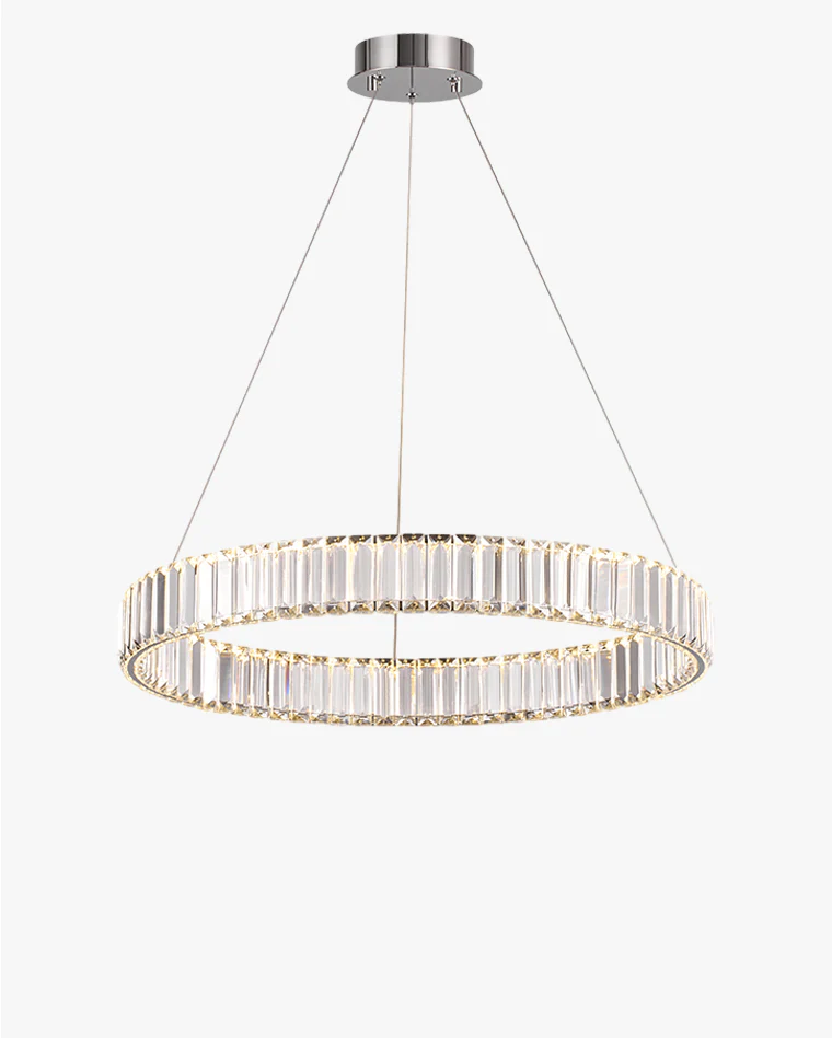 WOMO 2 Tier Circular Crystal Chandelier-WM2192 - Image 30