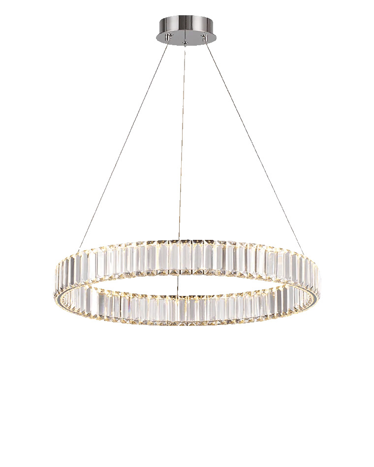 WOMO 2 Tier Circular Crystal Chandelier-WM2192 - Image 31