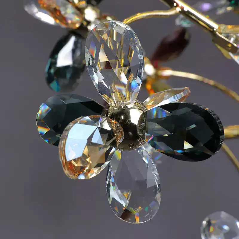 WOMO Crystal Flower Branch Chandelier-WM3011 - Image 7