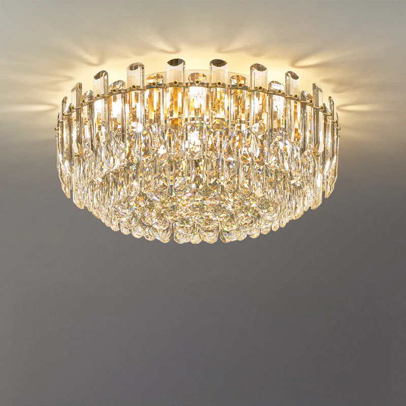 WOMO Crystal Flush Mount Ceiling Light-WM3041 - Image 10