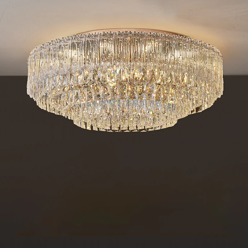 WOMO Crystal Flush Mount Ceiling Light-WM3042 - Image 10