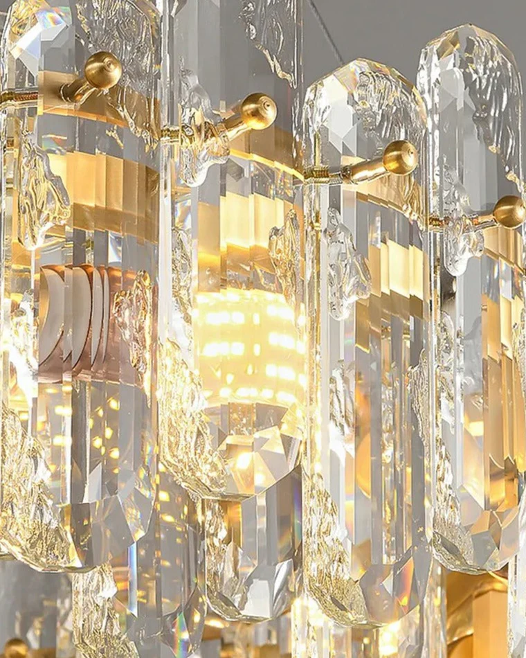 WOMO Crystal Linear Chandelier-WM2383 - Image 8