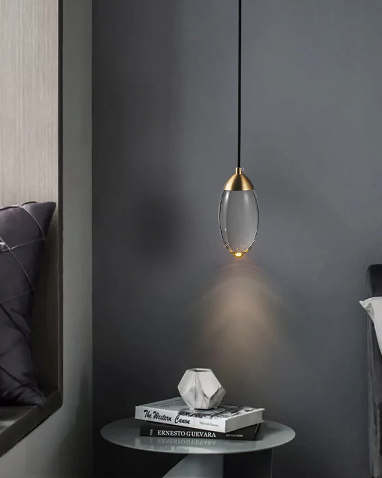 WOMO Crystal Raindrop Pendant Light-WM2732 - Image 3