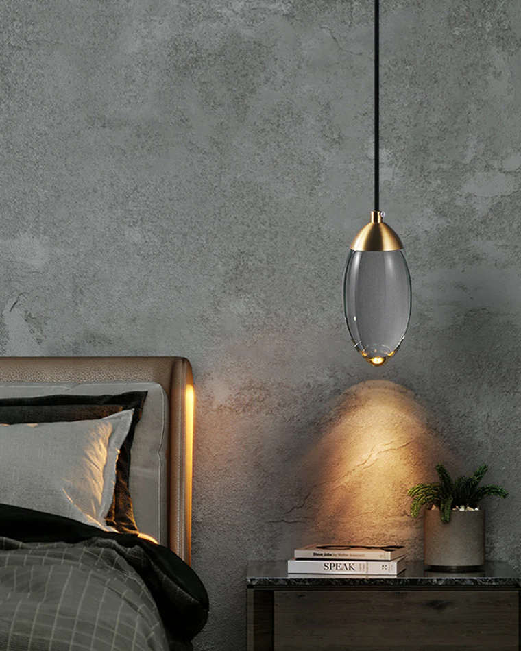 WOMO Crystal Raindrop Pendant Light-WM2732 - Image 8